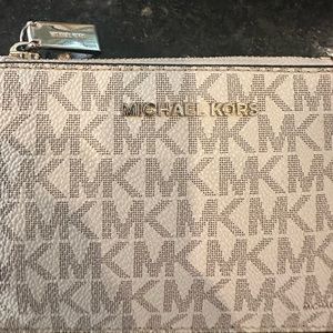 Michael Kors small logo coin wristlet